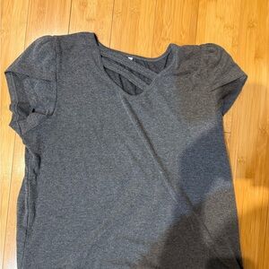 Charcoal Grey & Cream Women's Top (2 tops)